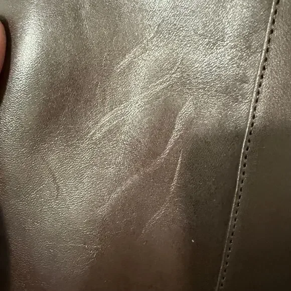 New Michael Kors ST14G brown leather riding boots size 11 - Picture 4 of 8